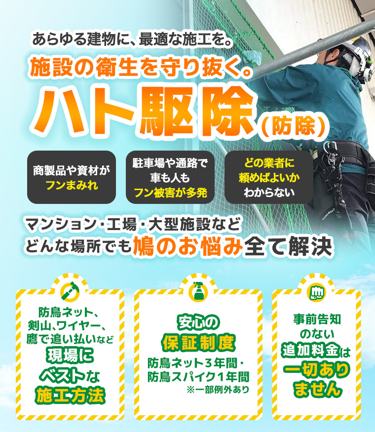 鳥害対策