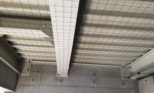 防鳥ネット工法