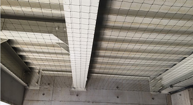 防鳥ネット工法